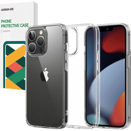 Ugreen ETUI CASE OBUDOWA Z ŻELOWĄ RAMKĄ DO IPHONE 13 PRO MAX PRZEZROCZYSTY, (21899922) Cene