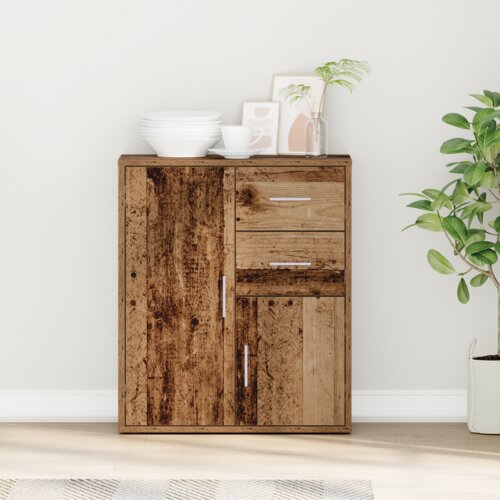 VidaXL Ormarić / Komoda Staro drvo 60 x 31 x 70 cm Konstruirano drvo Slike