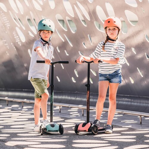 Scoot&amp;amp;Ride&amp;reg; otro&amp;scaron;ki skiro highwaykick 5 led peach Slike