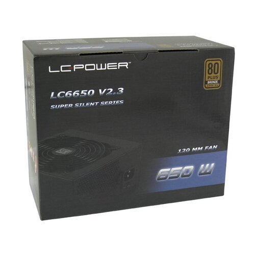 LC Power SILENTGIANT 650W LC6650 GP3 v2.3 napajanje Slike