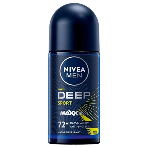 Nivea Mu&amp;scaron;ki Roll-on dezodorans Deep Sport, 50ml Slike