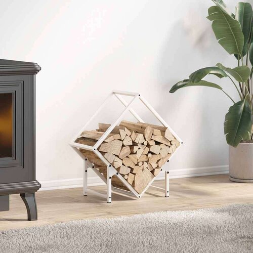  Stalak za drva bijeli 50x25x50 cm hladno valjani čelik Cijene