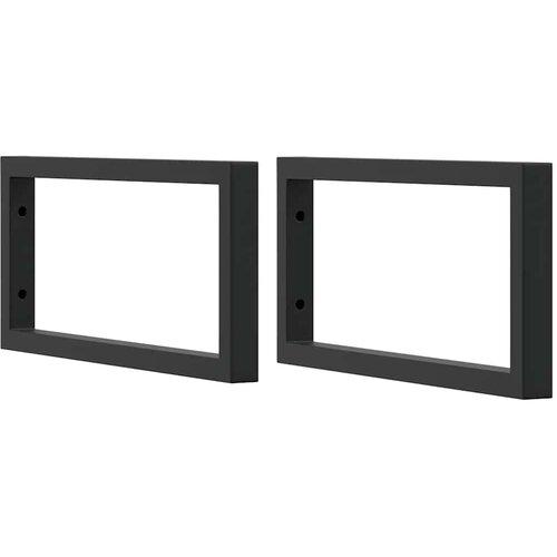  Zidna polica za umivaonik od čelika i masivnog bagremovog drva Smeđa 120 x 50 x 2 cm Slike