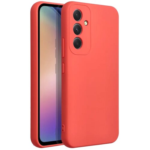  SILIKONSKA maska za SAMSUNG Galaxy A54 5G boja breskve Slike