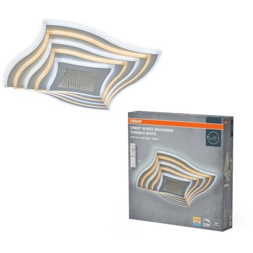 Osram LED Prigu&amp;scaron;iva stropna lampa ORBIS WAVES LED/43W/230V 2600-6000K +DO Slike