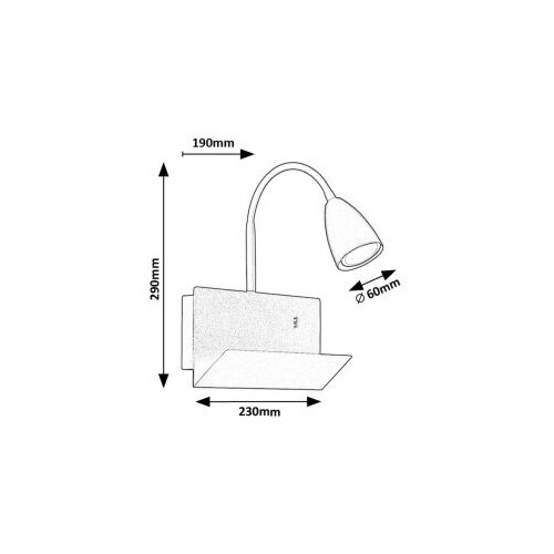 Rabalux Tacito Zidne lampe ( 71089 ) Cene
