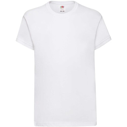 Fruit Of The Loom White Children's T-shirt Original Cene
