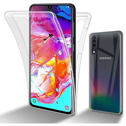 Cadorabo Ohi&scaron;je, združljiv s Samsungom v prozorni - 360 -&deg; za&scaron;čitni pokrov celotnega telesa - za&scaron;čita pred sprednjim in hrbtom, vsestransko za&scaron;čito z za&scaron;čitnikom zaslona, (20573752) Cene