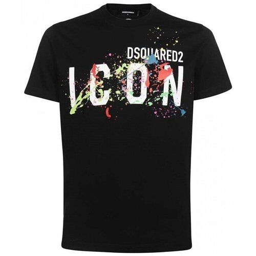 Dsquared Majice s kratkimi rokavi S79GC0052S23009900 pisana Slike