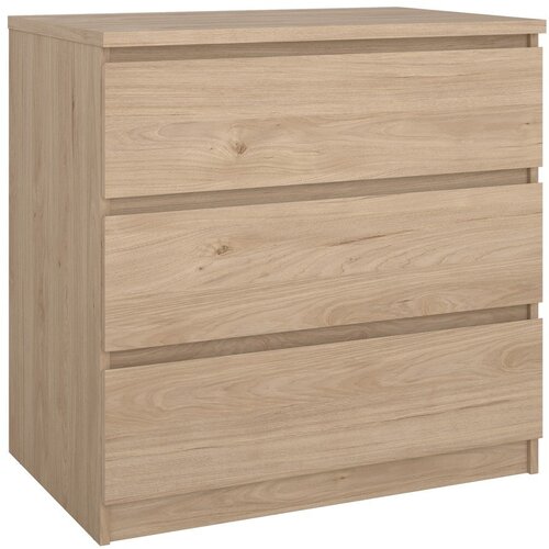Tvilum Komoda v hrastovem dekorju v naravni barvi 77x76x50 cm Naia &ndash; Cene
