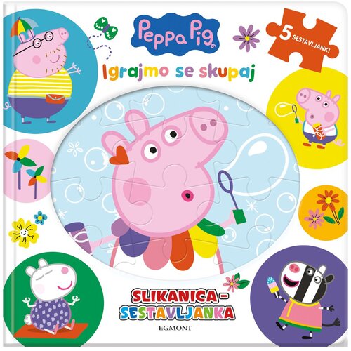 Egmont Slikanica - velika sestavljanka Pujsa Pepa : igrajmo se skupaj Slike