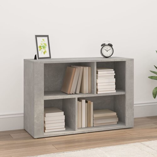 vidaXL Komoda betonsko siva 80x30x54 cm inženirski les Cene