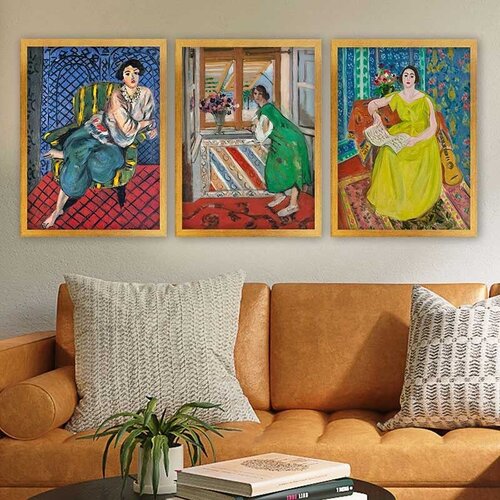 Wallity Set uramljenih slika 3AC_UN895327, 3 Dela Cene