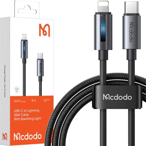 McDodo POLNILEC USB-C STRELA HITRO POLNJENJE KABEL ZA IPHONE 1M VODIL, (21748073) Cene