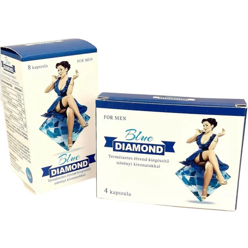 Drugo Blue Diamond For Men - prehransko dopolnilo z rastlinskimi izvlečki (8 kosov)