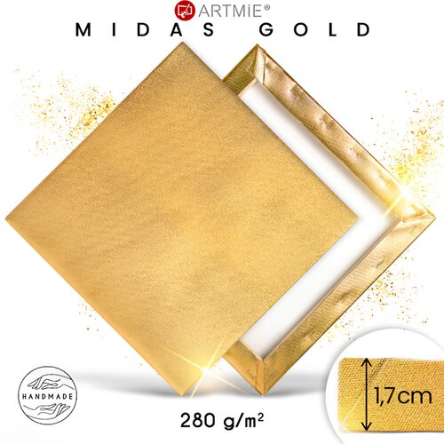 Artmie MIDAS zlatno slikarsko platno na ramu (platno za) Cene