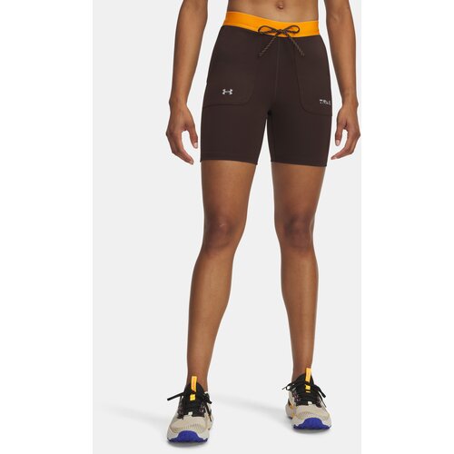 Under Armour women&amp;#039;s shorts ua trail run fitted short-brn Slike