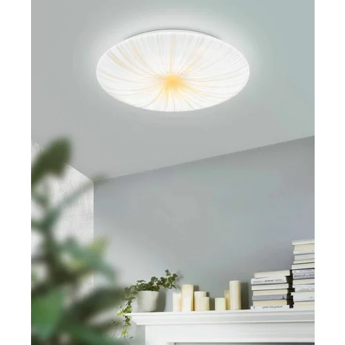 Eglo Okrugla stropna LED svjetiljka Nieves (10 W, Ø x V: 310 mm x 6 cm, Topla bijela)