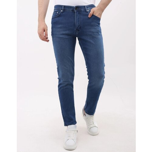 Mario Morato Kavbojke slim 153882499 Modra Slike