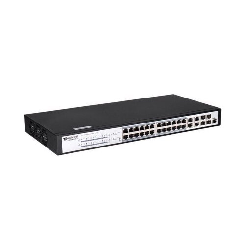 Bdcom switch S2500-24P4C , Poe, gigabit, 24xPOE+, 4xCombo/RJ45 ( 6468 ) Cene