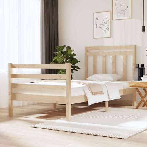 Furnova Posteljni okvir iz trdnega lesa 90x190 cm, (21942669) Slike