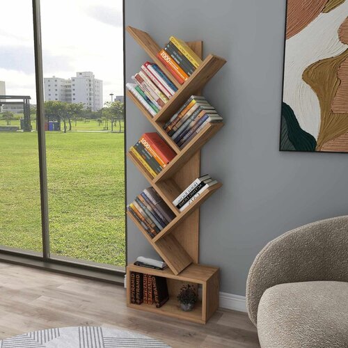 Hanah home polica za knjige Erine, 40 cm, atlantski bor Cene
