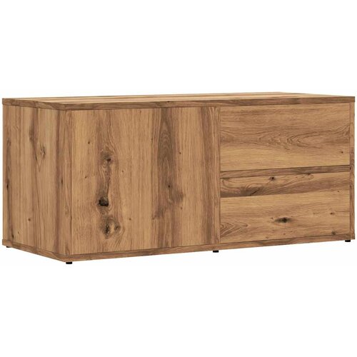 vidaXL TV ormarić Artisan hrast 80x34x35 5 cm izrađeno drvo - Hrast artisan Cene