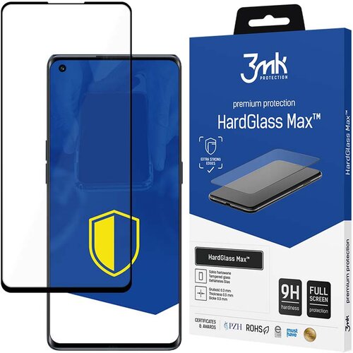 3mk OVITEK OPPO RENO 6 PRO 5G TRDO STEKLO MAX STEKLO ZA ZASLON, (22003622) Cene