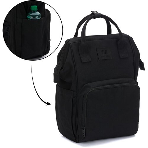 Fillikid Barcelona torba/ruksak za mamu, black Slike