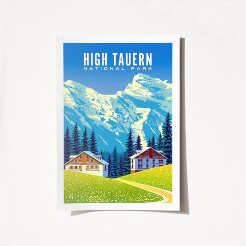 Wallity poster High Tauern-2006, 42x59,4 cm Cene