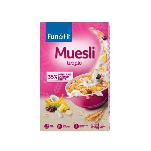 FUN&FIT Musli tropic 250g Cene
