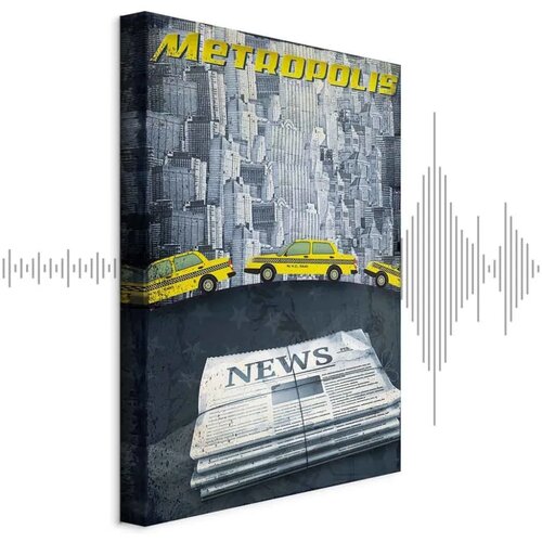  Slika - Metropolis (1 Part) Vertical 80x120 Akustična Cijene