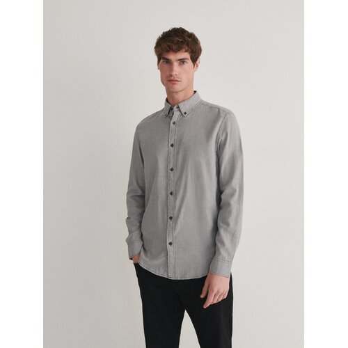 Reserved karirasta srajca regular fit - zelena Cene