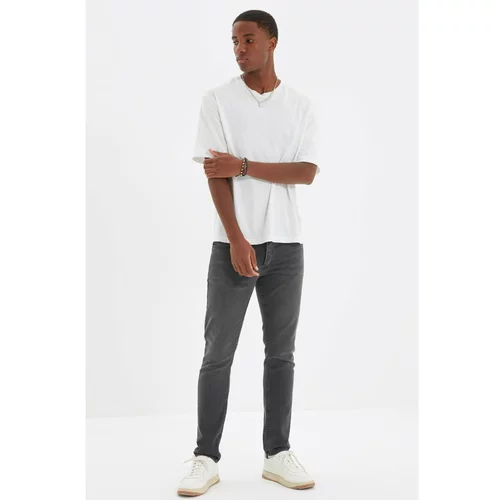 Trendyol Gray Men's Skinny Fit Jeans