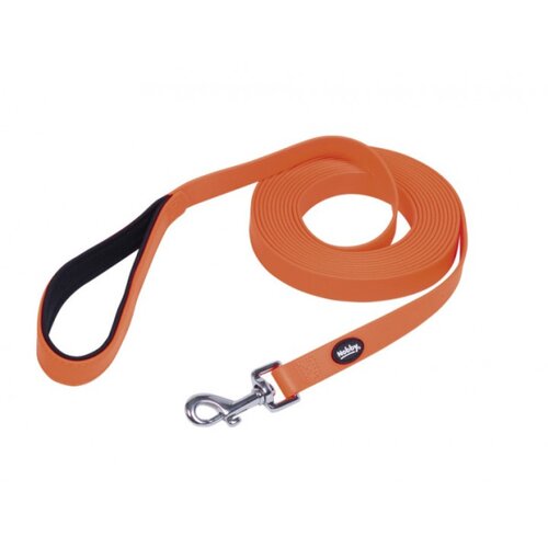 Nobby cover sledni povodec 20 mm / 5 m- oranžen Cene