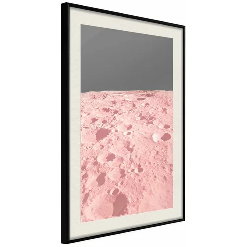  Poster - Pastel Craters 40x60