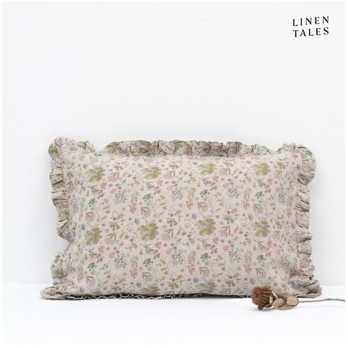 Linen Tales lanena prevleka za vzglavnik 50x70 cm botany 2 Cene