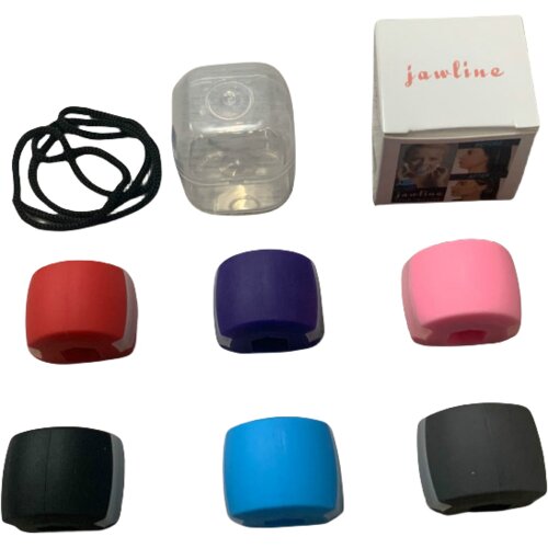 INF Jawline training jaw trainer silikonski 6-delni MultiColor, (21273131) Cene
