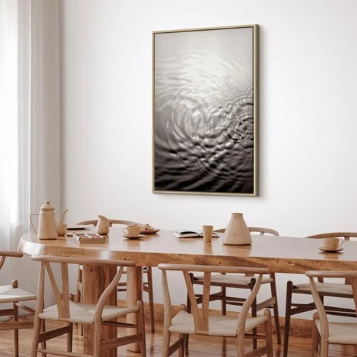  Slika - Water Surface (1 Part) Vertical 40x60 U prirodnom drvenom okviru Slike