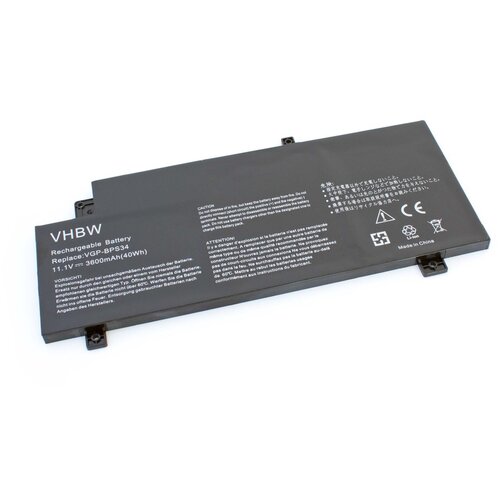 VHBW Baterija za Sony Vaio VGP-BPS34, 3600 mAh Cijene