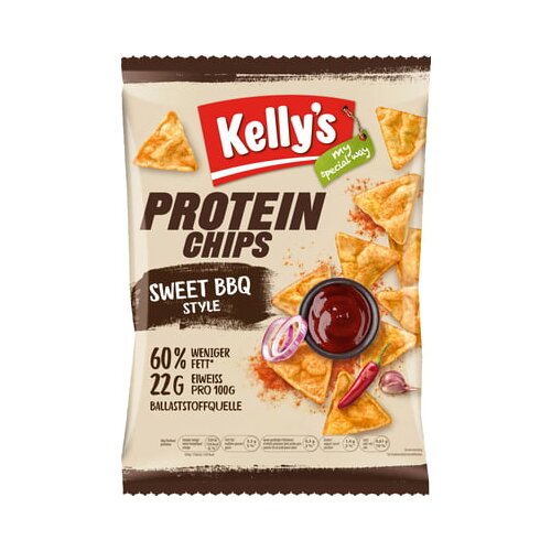 Kelly's Protein Chips Sweet Rips Style - 60 g Cene