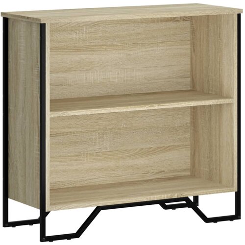 Maison Chic Knjižna omara - Knjižni regal sonoma hrast 80x31x74,5 cm inženirski les, (21726036) Cene