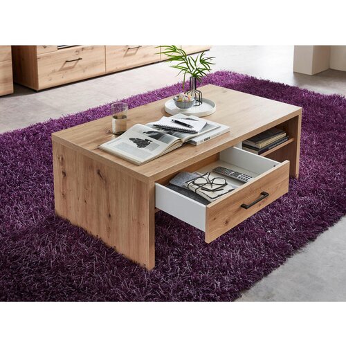 Hom`in klubska miza, 110/40/65 cm barve hrasta Slike