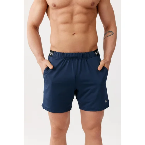 Rough Radical Man's Shorts Split Shorts Navy Blue