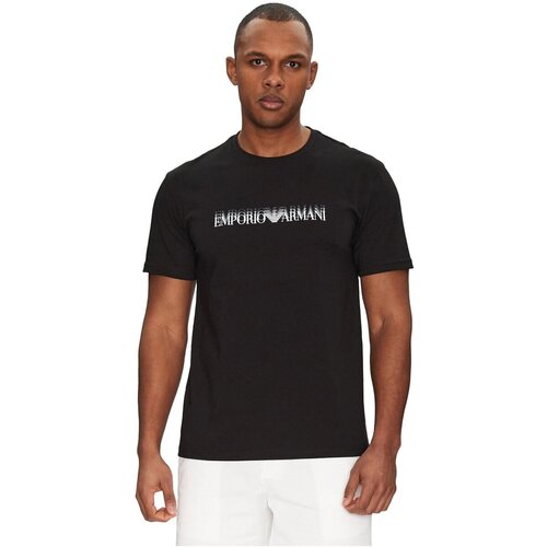 Emporio Armani Majice s kratkimi rokavi EM000574 AF12349 Črna Slike