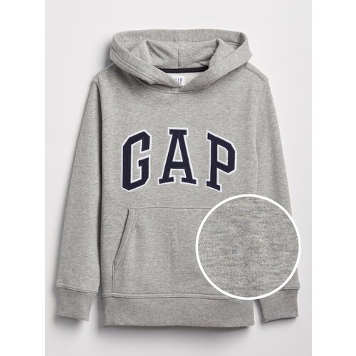 GAP Grey Boys' Children's Sweatshirt Logo hoodie Cene
