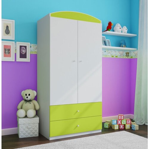 HAPPYKIDS GARDEROBNA OMARA DREAMY (VE� BARV)-Zelena Cene