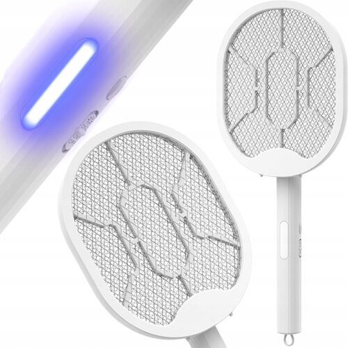  Aku. sklopivi električni reket ubojica insekata LED uv usb 50cm bijeli Cijene