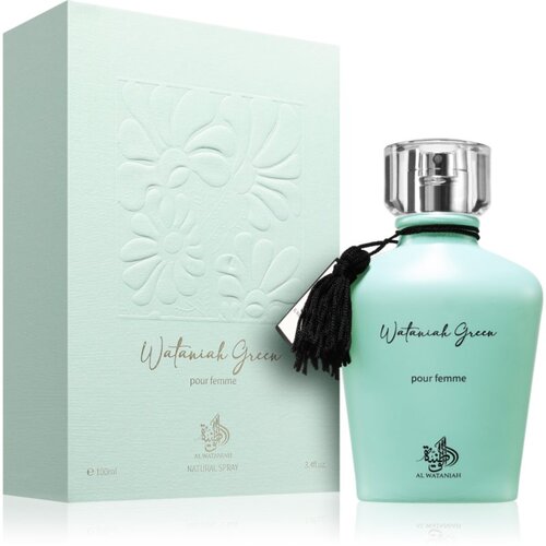 Al Wataniah Wataniah Green parfemska voda za žene 100 ml Slike