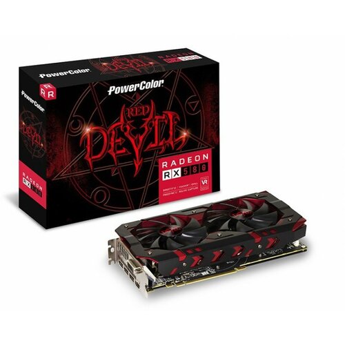 Powercolor AMD Radeon RX580 Red Devil 8GB DDR5, AXRX580 8GBD5-3DH/OC 256bit grafička kartica Slike